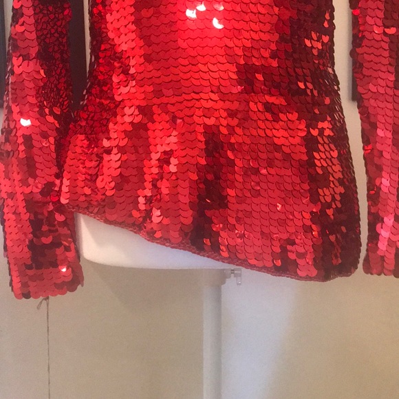 1980’s/Vintage knitted sequence top - Picture 5 of 13